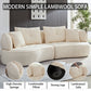 Curved Modular Sofa - 4-seat