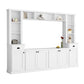 Home Entertainment Wall Unit For up to 75'' TV's   - (Adjustable Shelves)