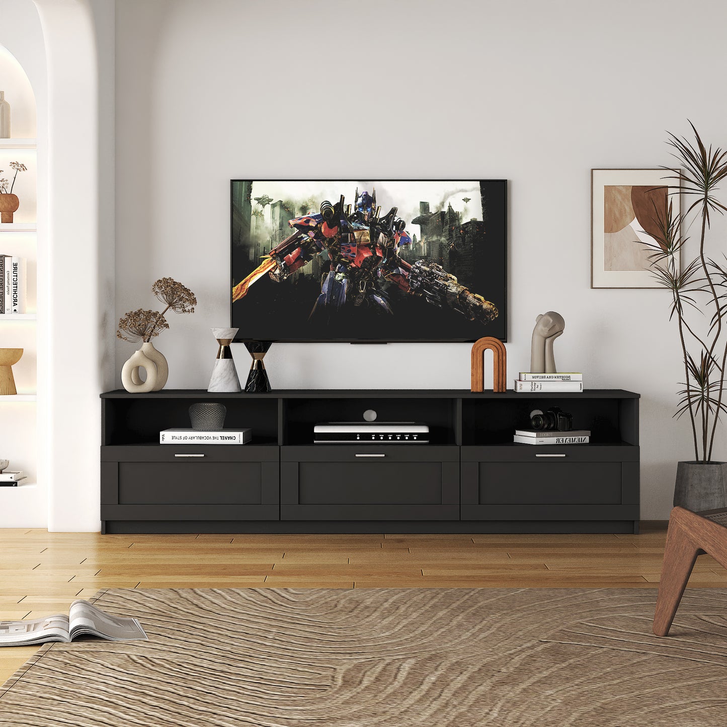 Modern minimalist TV Stand & Cabinet For up to 75" TV's