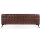 Traditional Square Arm Removable Cushion 3 seater Sofa