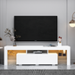 Modern White LED TV Stand with 20 Color Options & Remote Control For up to 70" TV's