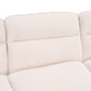 U-Shape Modular Corduroy Sofa - 2 Single Seats & 2 Chaises for Ultimate Comfort