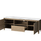 Modern TV stand with LED Lights & Storage, for Up to 80" TV's