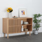 Modern Sideboard with 4 Cabinet, Storage Cabinet, TV Stand