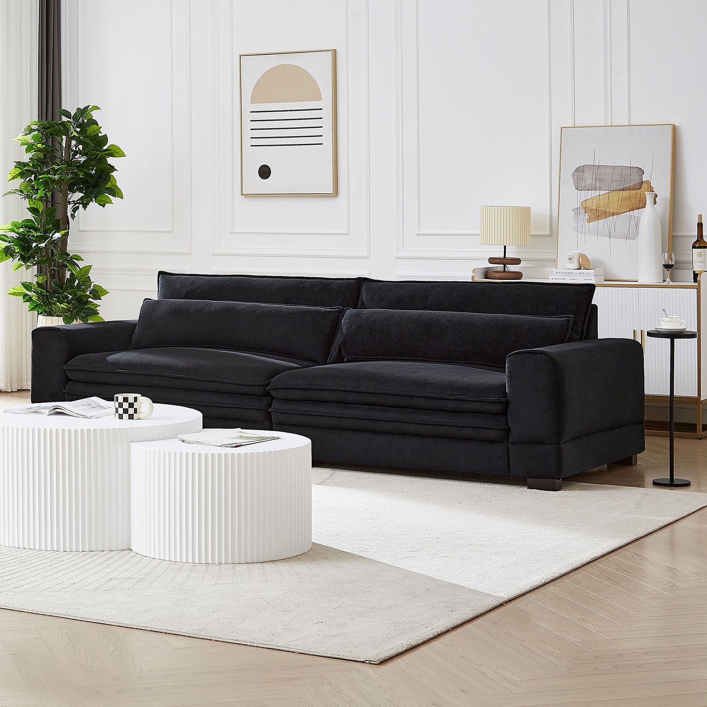 Modular Fabric Sofa 5-Seater