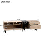 Modern TV Stand with Double Storage Space for up to 80'' TV's