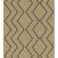 2 ft. 7 in. x 7 ft. 3 in. Jute/Black Indoor-Outdoor Area Rug