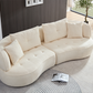 Curved Modular Sofa - 4-seat