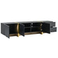 Modern Entertainment Center with Storage Cabinets & Drawers for up to 80''