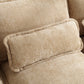 Chenille Fabric Oversized Four-Seater, U-shaped Combination Sofa