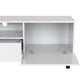 Modern TV Stand with 2 Cabinets & Open Storage Compartment for up to 85'' TV's