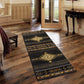 Tribal Design Black 7 ft. 10 in. x 10 ft. 3 in. Southwest Area Rug