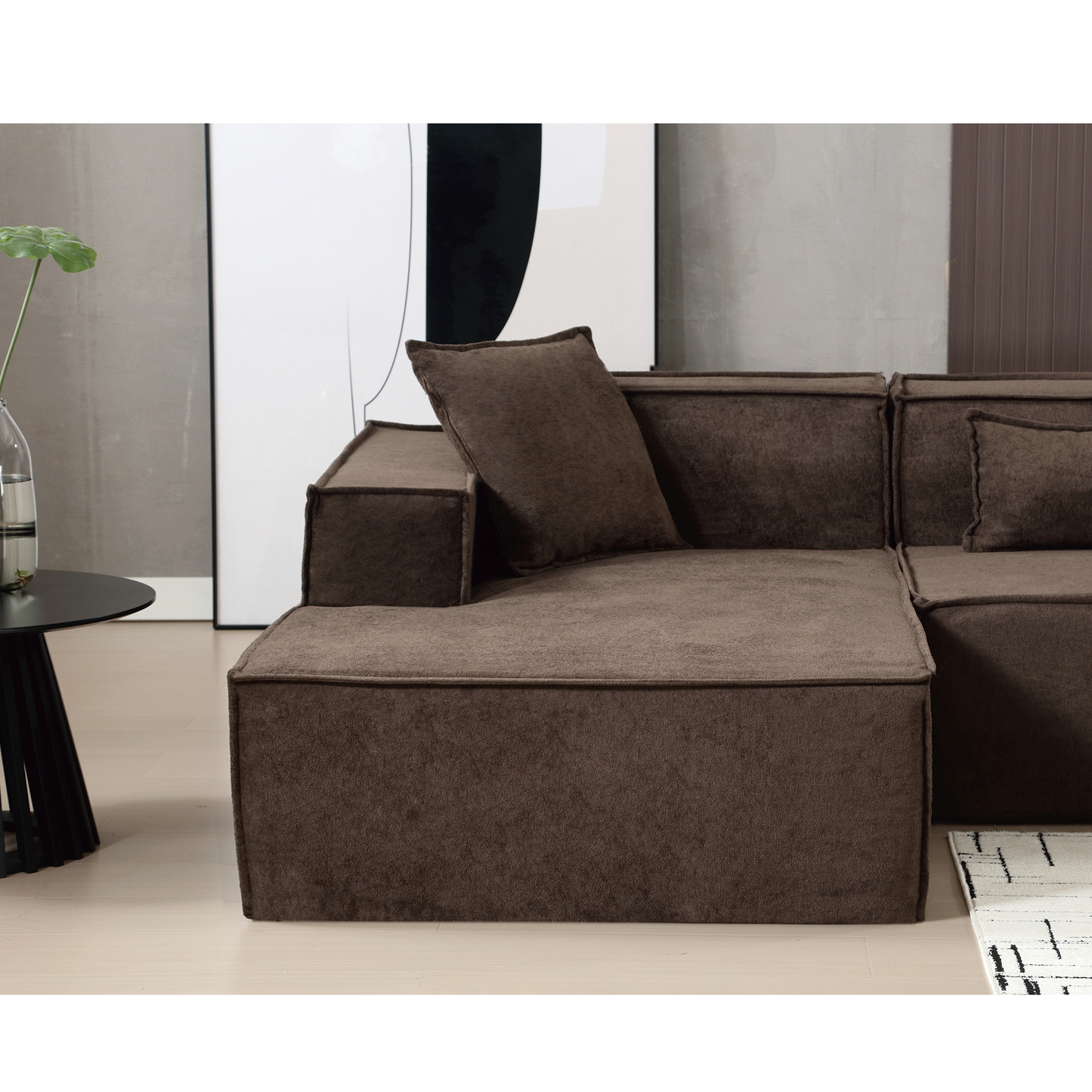 Modular Combination Sectional Sofa Set