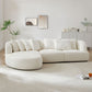 Convertible Corner Sofa with Armrest and Sectional Sofa