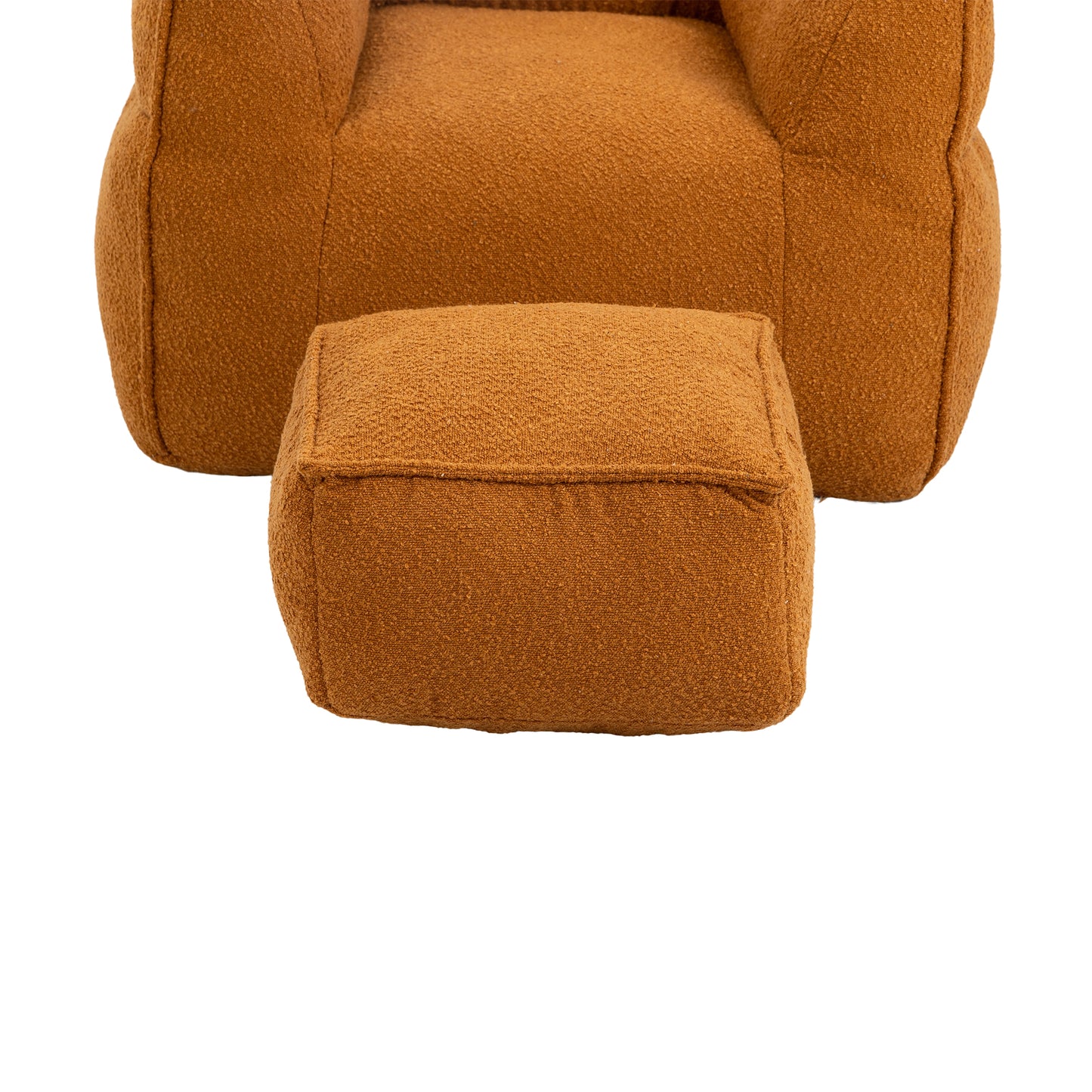 Bean Bag Kids Chair with Footstool