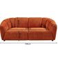 Luxury Boucle Fabric 3 Seater Sofa