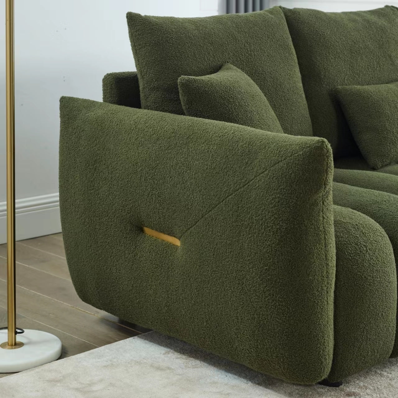 Premium 3- Seater Fabric Sofa