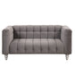 Modern Upholstered Sofa with Solid Wood Legs