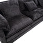 Oversized Boucle Fabric L-Shape Sectional - Movable Pedals with Detachable Armrests