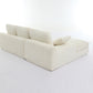 L Shaped 2 - Piece Corduroy Sectional