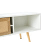 Modern TV cabinet With Double Sliding Doors & adjustable shelf For up to 50" TV's