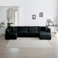 U Shaped Couch with Reversible Chaise