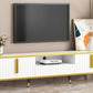 Minimalist TV Stand with Cabinets, for Up to 85" TV's