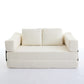 Modern Minimalist Fold-Out Sofa Bed with Removable Backrest